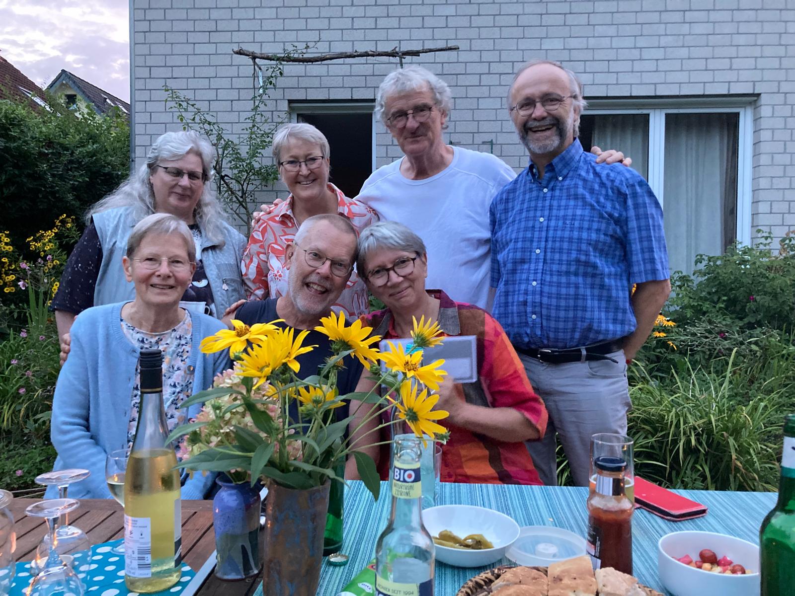 Verabschiedung von Christa und Rolf Küppers 2024 aus dem Kernteam Fluchtpunkt Kürten